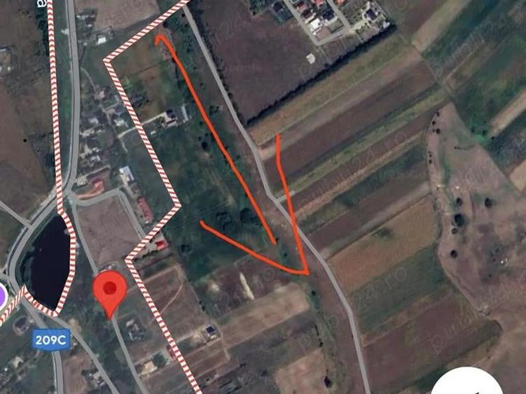 Teren agricol extravilan de 3600 mp, în Frumoasa