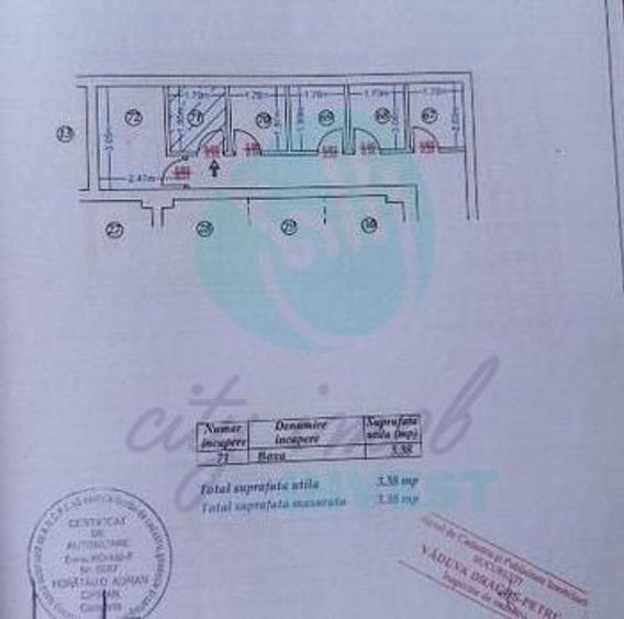 Apartament cu 2 camere semidecomandat, mobilat în P-ța Alba Iulia