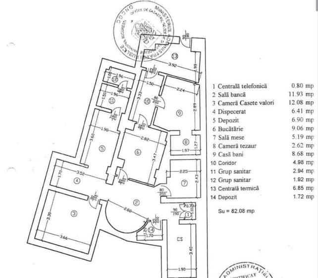 Zona Calea Victoriei - Ateneu S+P 154 mp trafic intens - 2