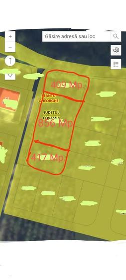 De vanzare teren intravilan in Sfantu Gheorghe - 1