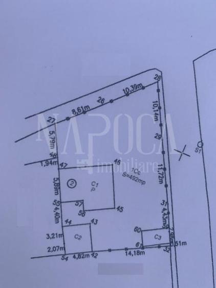 Teren intravilan pentru constructii de vanzare in Iris, Cluj Napoca - 1
