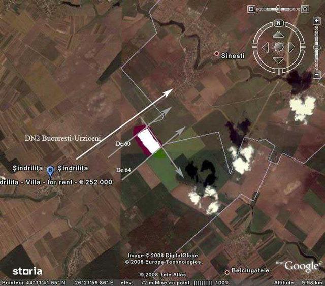 19 hectare la DN2 Afumati Ilfov - 2