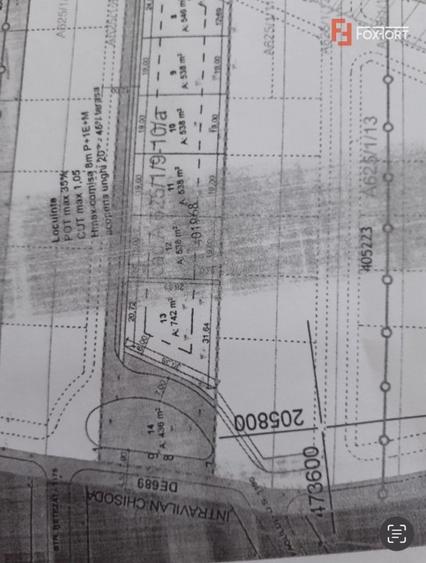 Teren intravilan 567 mp pentru constructii in Chisoda - 2