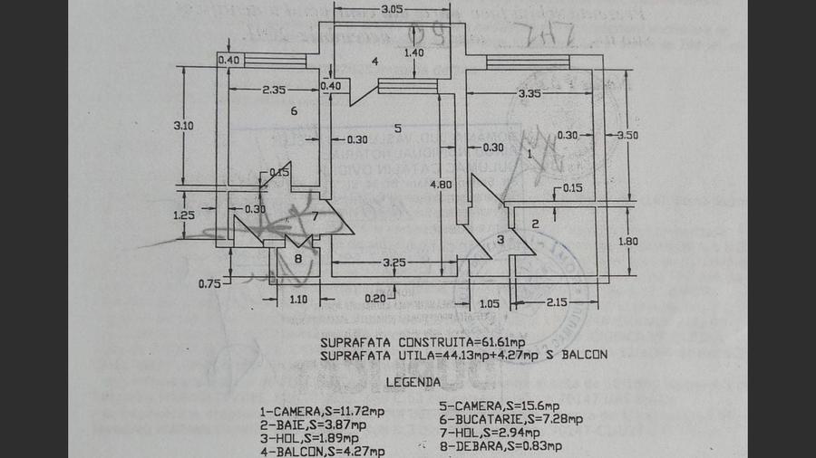 Comision 0! De vanzare apartament renovat cu 2 camere - 4