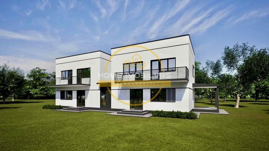 Duplex fără perete comun | 4 camere | 100 mp utili | 300 mp teren | Lunca Cetățu - 5