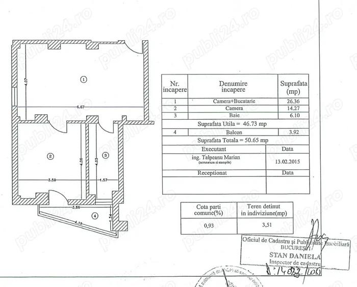 Apartament 2 camere Nerva Traian- Timpuri Noi- Unirii- 2014 - 3
