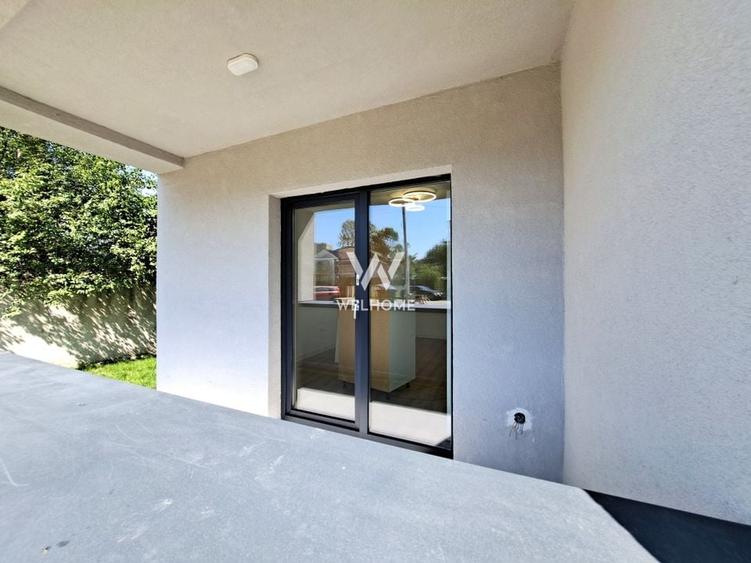 Apartament cu gradina - 2 camere, 2 bai, terasa - 5