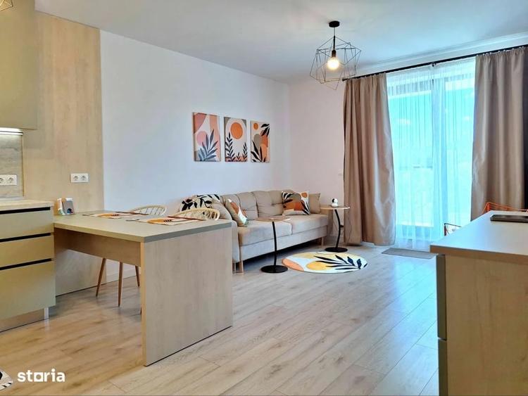Apartament cu 2 camere decomandat, mobilat în Băneasa