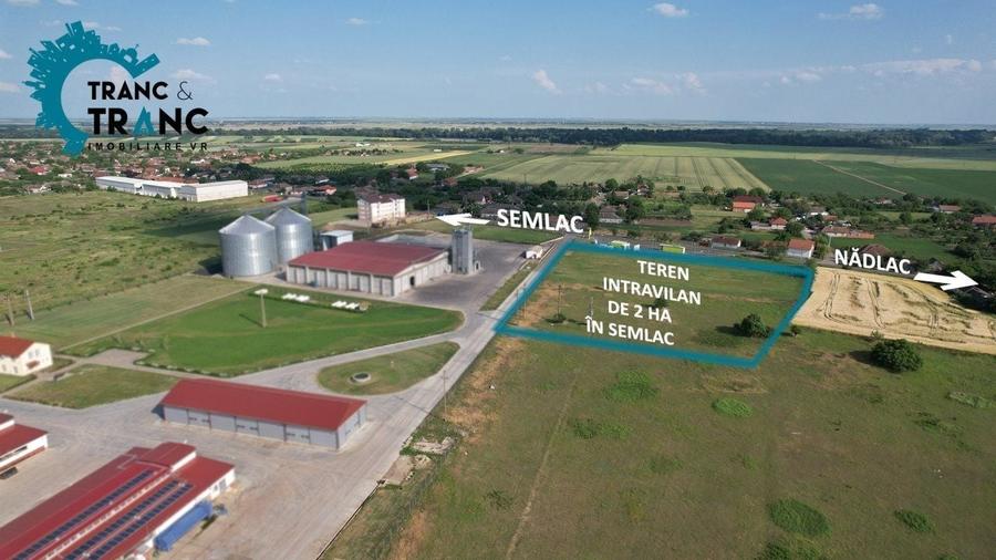 Teren Construcții intravilan de 19895 mp, în Semlac