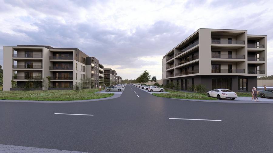 Apartament cu 2 camere decomandat în Exterior Nord
