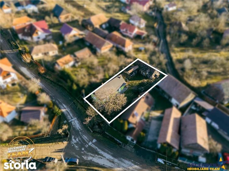 Casă cu 2 camere cu Teren 656 Mp în Brețcu
