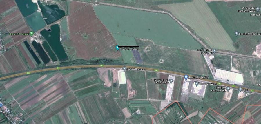 Vanzare teren pt constructii 13.500 mp Bolintin-Deal, km 24 Autostrada A1 - 5