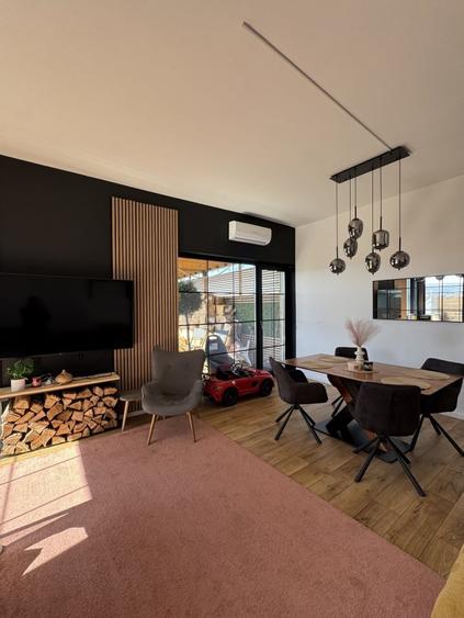 Casă modernă 4 camere | 147 mp | Dezmir | panouri | șemineu - 4