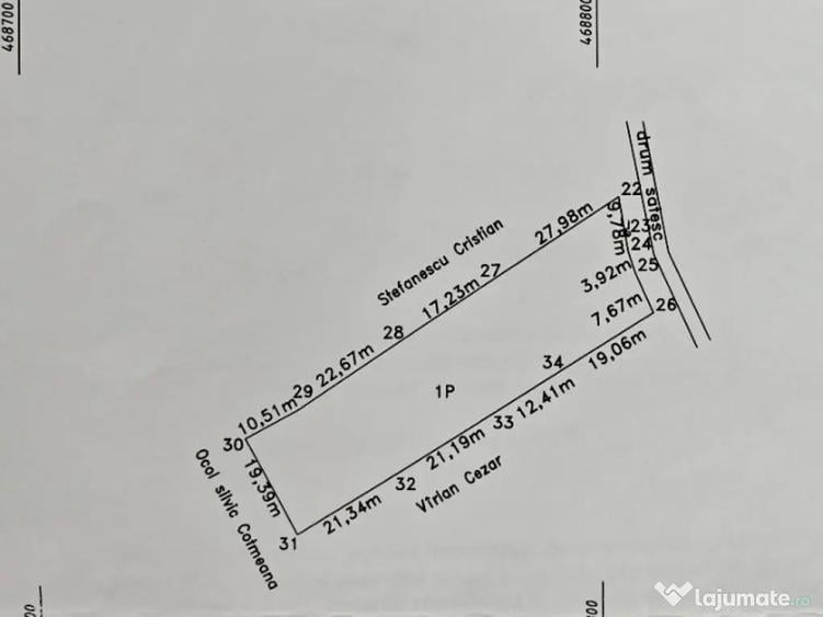 Teren Intravilan 1.472 mp Cotmeana - Linte?ti, Utilita?i la gard, langa Padure - 10