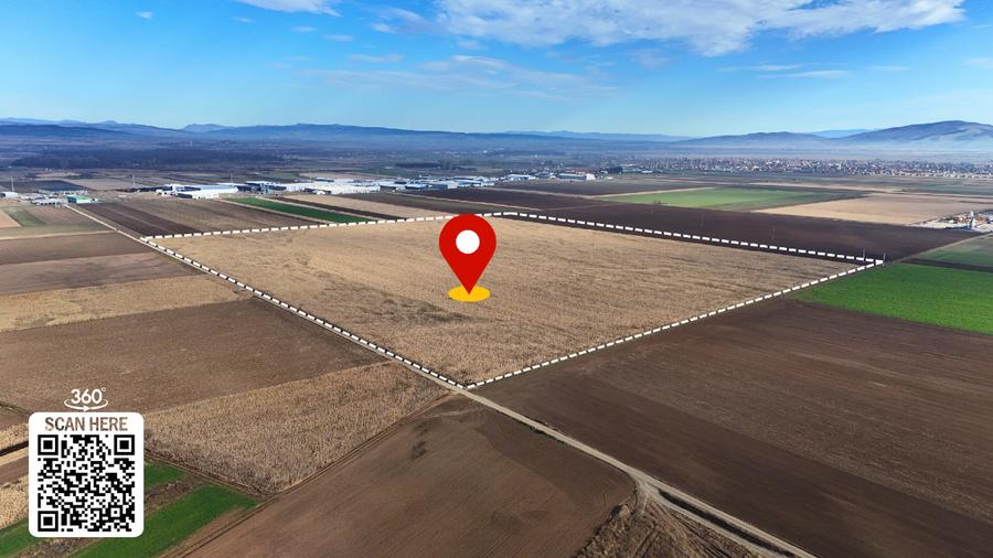 Teren 32,5 Ha compact Prejmer, Brasov. Imagini drona,tur/360 - 4