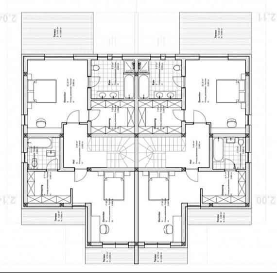 DUPLEX spatios mobilat cu garaj Dumbravita intre Ion Creanga si Mures - 7