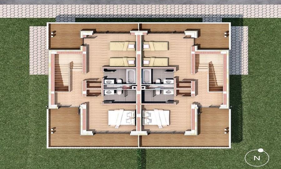 Vila DuplexTip Chalet - 8