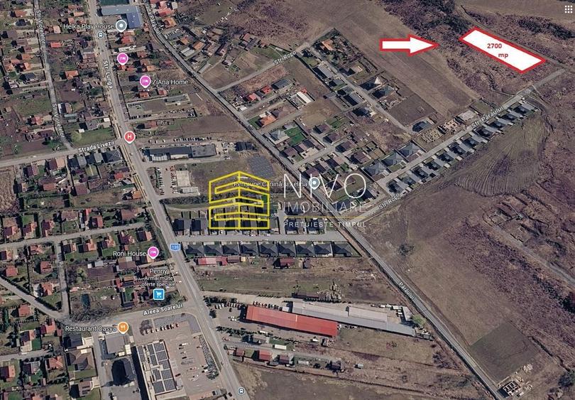 Teren intravilan cu panoramă – Livezeni – Str. Pârâului - 4