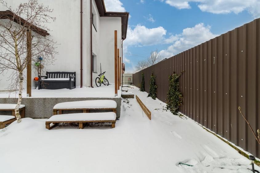 Casa Corbeanca - Curte si liniste - 7