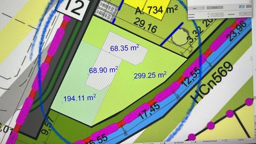 Teren de vânzare în Urseni – 633 mp  Comision 0 - 4