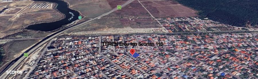 Teren Intarvilan Andronache aproape A3 pentru constructie Vila! - 1