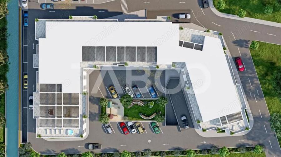 Apartament de 64 mpu cu 2 camere decomandate si 2 balcoane in SIBIU - 9