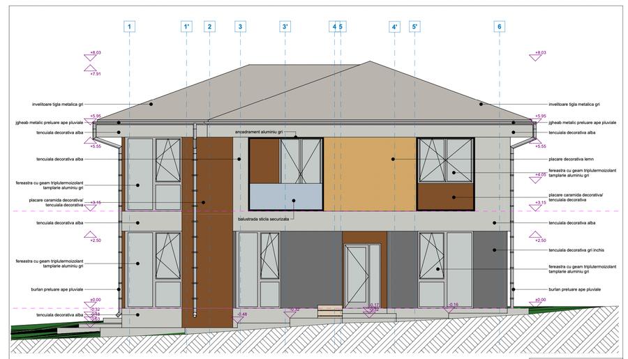Vila noua Paradisul Verde, 5 camere, teren 490-630mp - 9