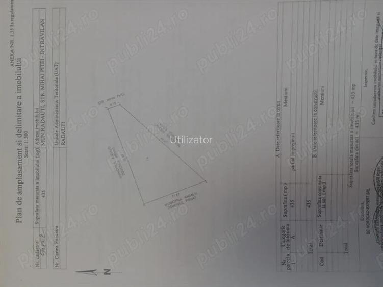 Teren intravilan 791mp Radauti