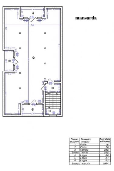 Casă S+P+E+M, 5 dormitoare, mansardă 85 mp, garaj – zona Brâncoveanu - 18