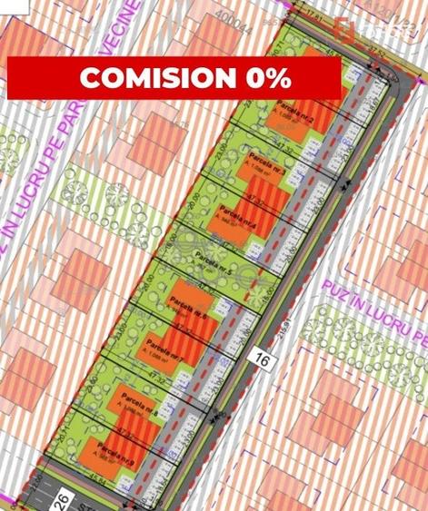 Parcela teren 1088 mp pentru bloc Giarmata Vii - 1