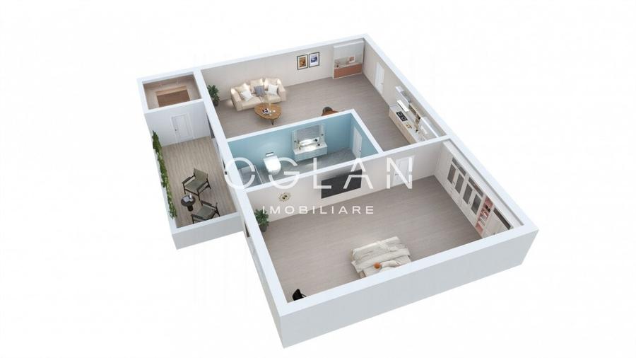 Studio nou, 39.23 mp utili + balcon - Zona Lacul lui Binder - 6