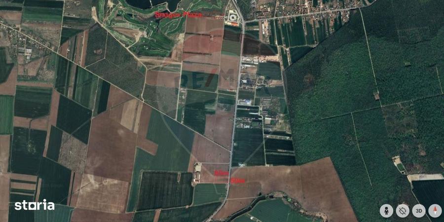 Teren 4,000mp DN1, Dubla Deschidere 50M - 1