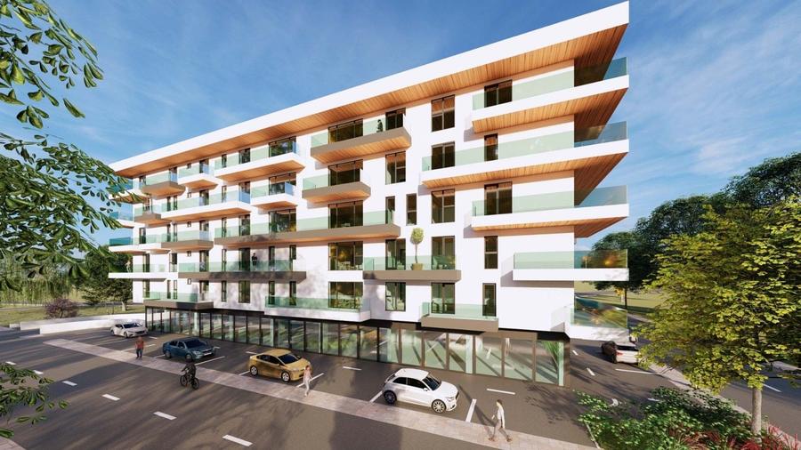 UNIVERSITATE -CAMPUS ! BLOC NOU , STUDIO  LUX ,55mp,bloc cărămidă, fatada ventil - 1