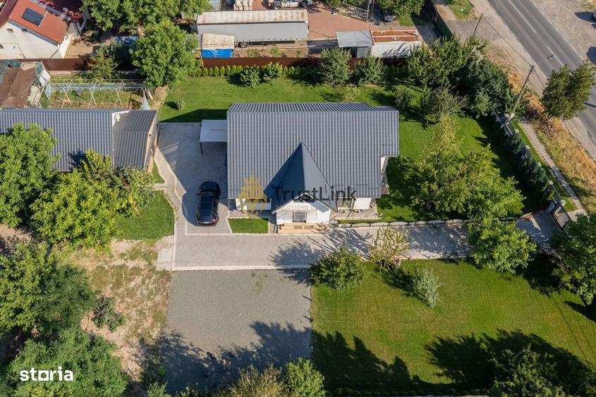 Casa premium teren 3.000 mp, livada ?i zona BBQ Frumusani - 14