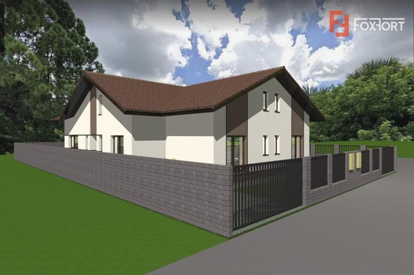 Teren intravilan pretabil constructii, autorizatie + fundatie, Giarmata-Vii - 9