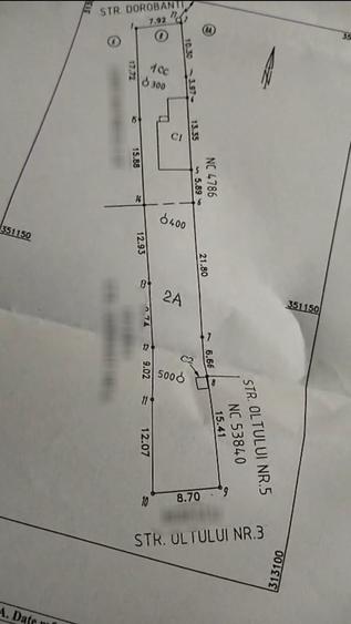 Vand teren intravilan, central, Str. Dorobanti, in Dr. Tr.Severin - 1