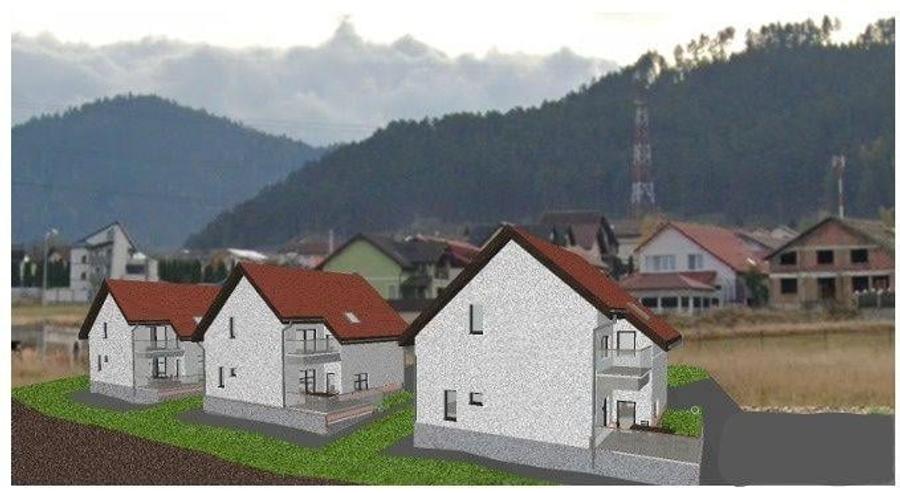 Teren + proiect mic ansamblu case, Bunloc, Brasov - 2