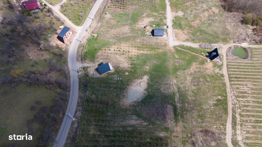 Teren intravilan 1288 mp, acces pietruit, utilitati - 7