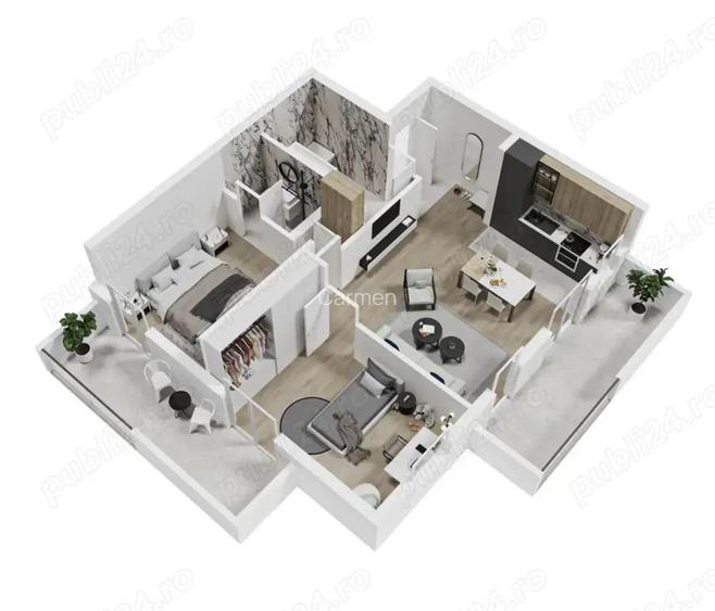 Apartamente noi de vanzare direct de la dezvoltator