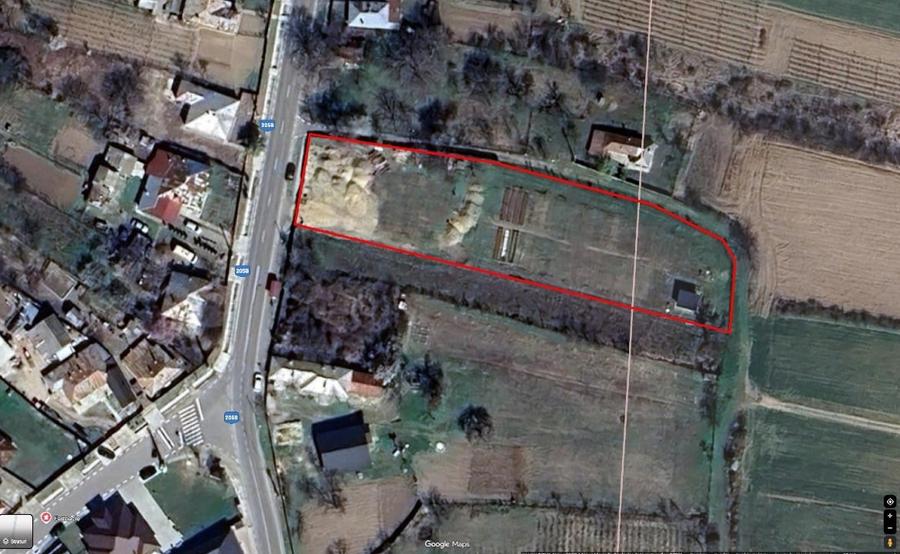 Teren intravilan negociabil pe Strada Principală Faraoanele | asfalt + utilități - 10