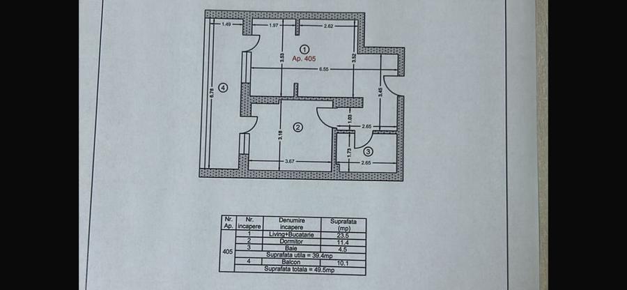 Apartament 2 camere,bloc 2022,str Solstitiului - 1