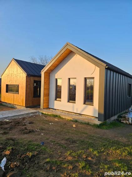 Casa moderna stil scandinav, 3 dormitoare, teren 513 mp Aduna?ii Copaceni 95.000 eur - 3