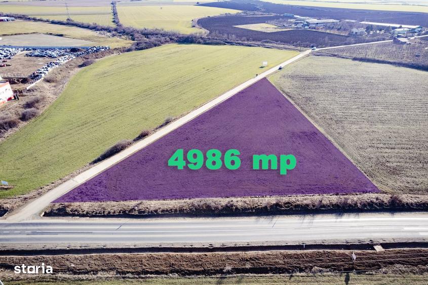 Oportunitate Teren intravilan 4.986 mp - Zona Industriala Sud - 4