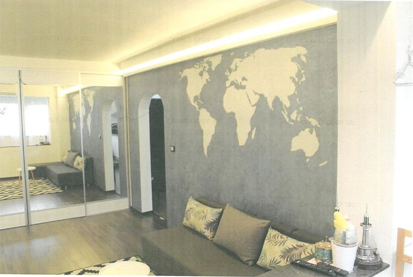 CENTRU -FERDINAND 2 CAMERE 58 MP. MOBILAT ,  UTILAT, CENTRALA GAZ, 93.000 EURO - 4