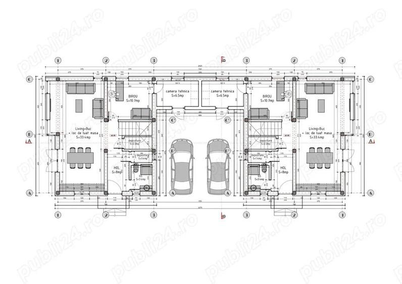 Proprietar ! Duplex despartit de camera tehnica, 350 mp teren - 9