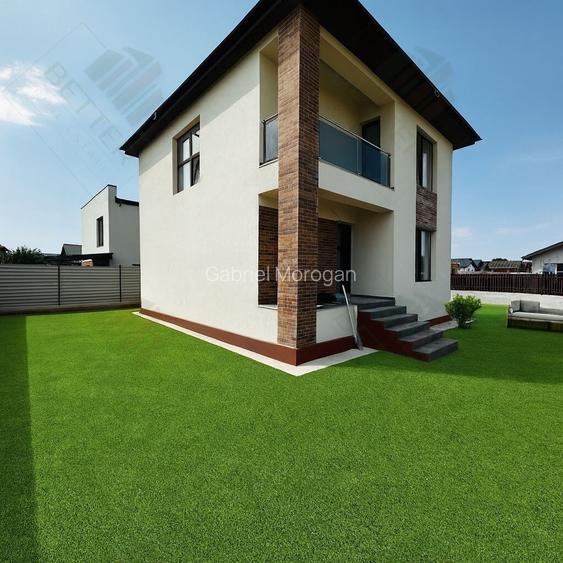 Casă modernă P+1, 5 camere, teren 356 mp – Comuna Berceni