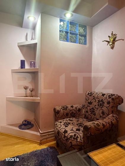 Apartament cu 3 camere semidecomandat în Republicii