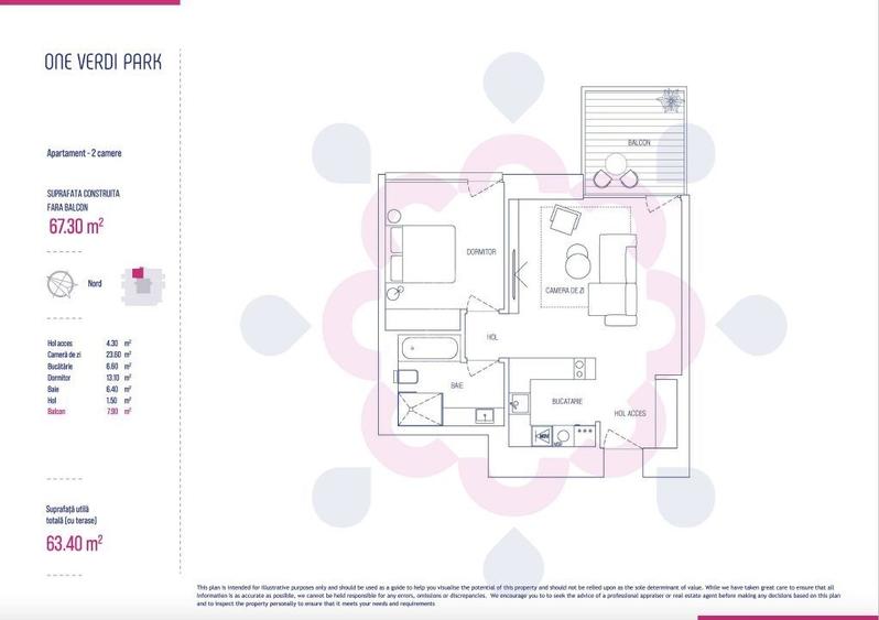 OFERTA Vanzare 2 camere | ONE Verdi Park | Finalizat - 10