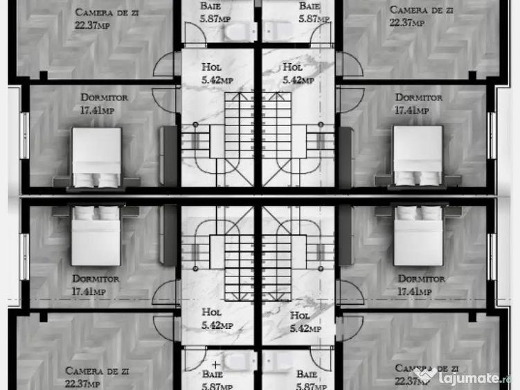 Casa/Vila P+1+M Dobroesti,Ilfov | 158mp utili/locuin?a | DEZVOLTATOR - 2