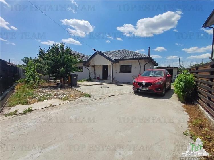 Vila individuala parter 3 camere cu teren 400mp intrare Domnesti - 1